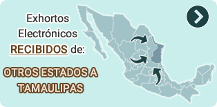 Exhortos Recibidos de otros Estados a Tamaulipas